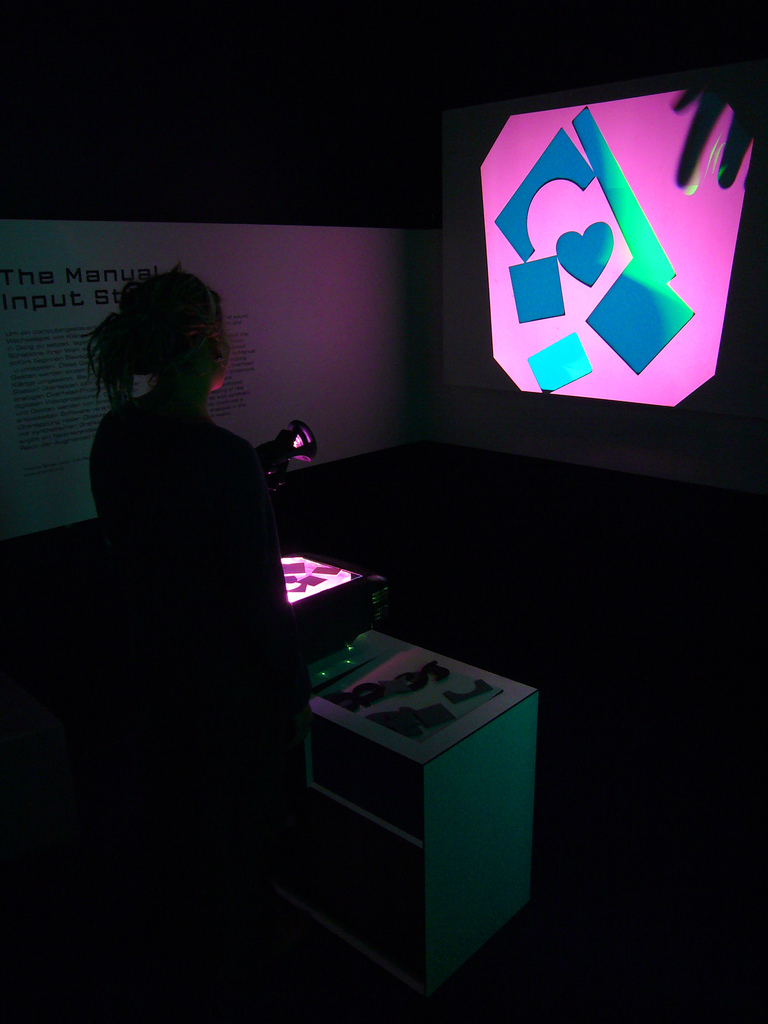 The Manual Input Workstation - Interactive Art by Golan Levin and